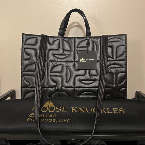 Telfar Handbags - Telfar Moose Knuckle Large Quilted Shopper